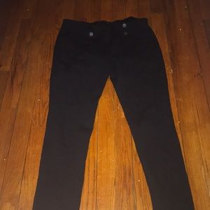 Black stretchy pants